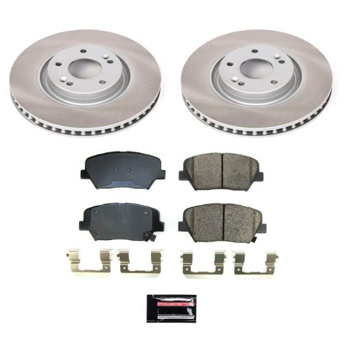 2019-2023 Hyundai Nexo Front Semi-Coated Rotor Brake Assembly - Heavy-Duty Fleet Replacement