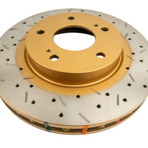 DBA 4000 Series Front Drilled and Slotted Rotor for Nissan 300ZX 1989-1996 - Premium Replacement - Image 6