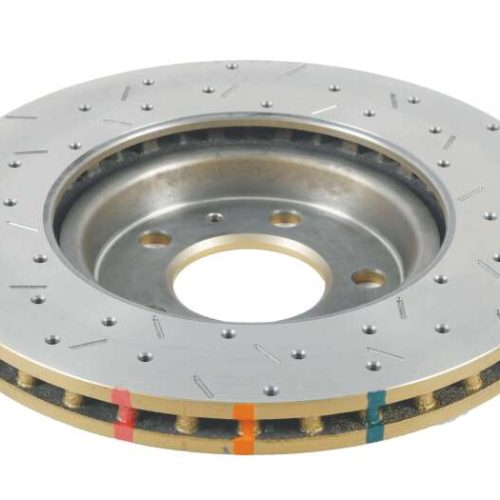 DBA 4000 Series Drilled and Slotted Rotor for Pontiac Solstice and Saturn Sky 2006-2010 - Premium Replacement - Image 3