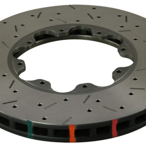 DBA 5000 Series Slotted and Drilled Rotor Replacement for Subaru Legacy 2005-09 - Premium Automotive Brake Rotor