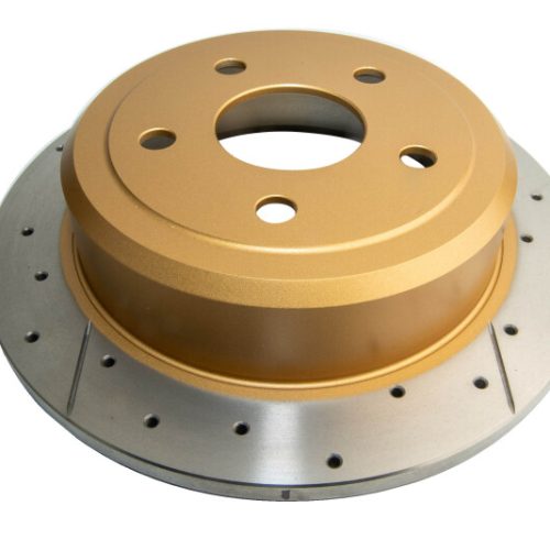 DBA X Street Series Rear Cross Drilled and Slotted Rotor for Jeep JK Wrangler 2011-13 - Premium Replacement - Image 6