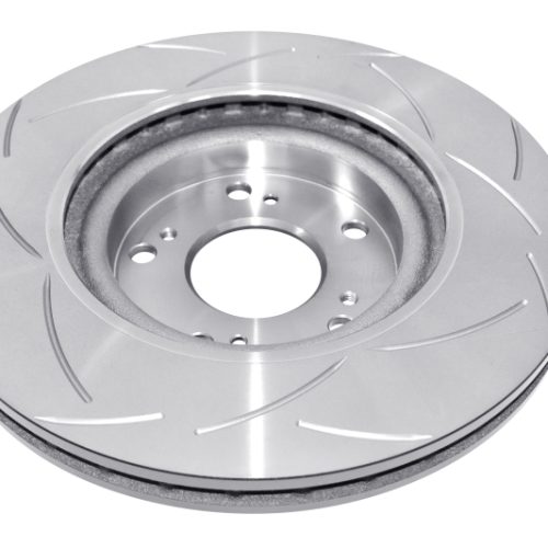 DBA Street Series Slotted Front Rotor for Honda CR-V 2005-06, Civic 2012-13, Acura RSX 2002-03 - Premium Replacement