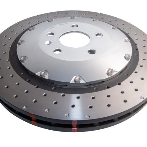 DBA 5000 Series Drilled & Slotted Front Rotor Ring for Audi RS3 2022-24 - Premium Replacement