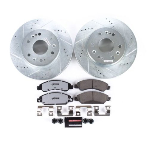 2007-2008 Chevrolet Avalanche / GMC Yukon XL 1500 / Suburban 1500 Heavy-Duty Brake Rotor and Pad Assembly - Premium Replacement