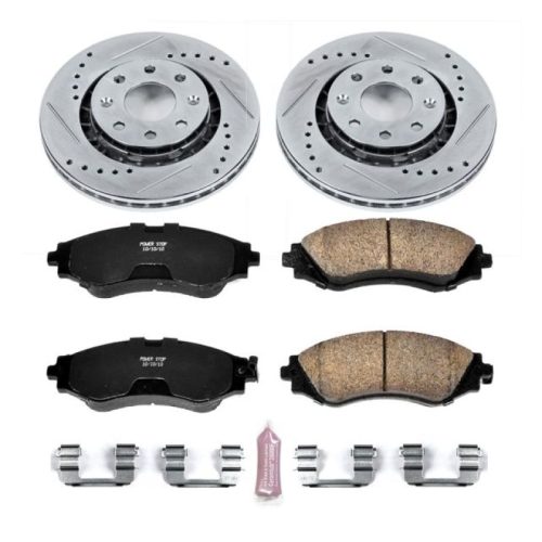 2004-2007 Chevrolet Aveo Front Z23 Evolution Sport Brake Upgrade Kit - Premium Heavy-Duty Replacement