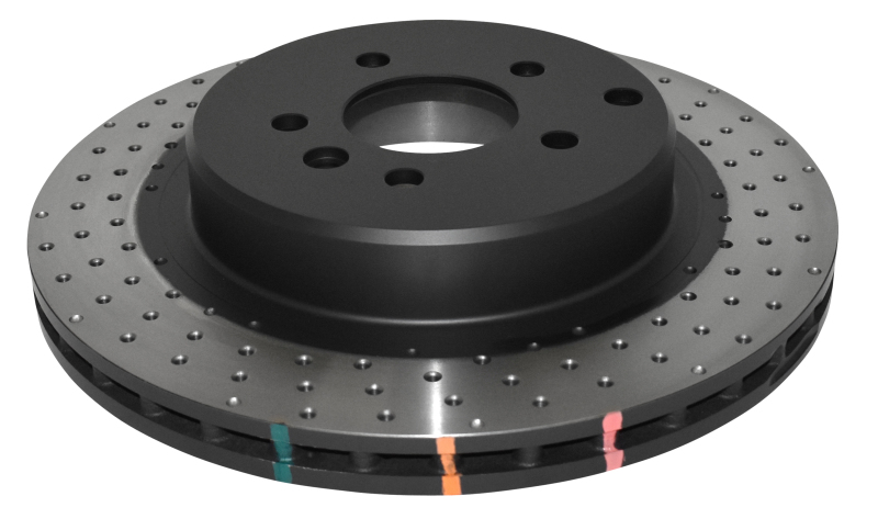 DBA 4000 Series Cross Drilled Front Rotor for Ford Mustang 2015-17 - High Performance Replacement Part - Image 3