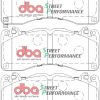 DBA Street Performance Brake Pads for Ford Mustang 2015-17 Front - Premium Replacement