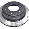 DBA 4000 Series T3 Slotted Rotor for Mitsubishi Montero 2000-05 Heavy Duty Rear Replacement