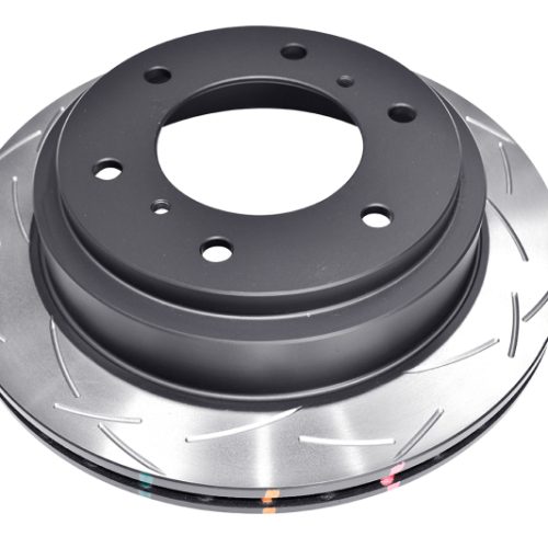DBA 4000 Series T3 Slotted Rotor for Mitsubishi Montero 2000-05 Heavy Duty Rear Replacement