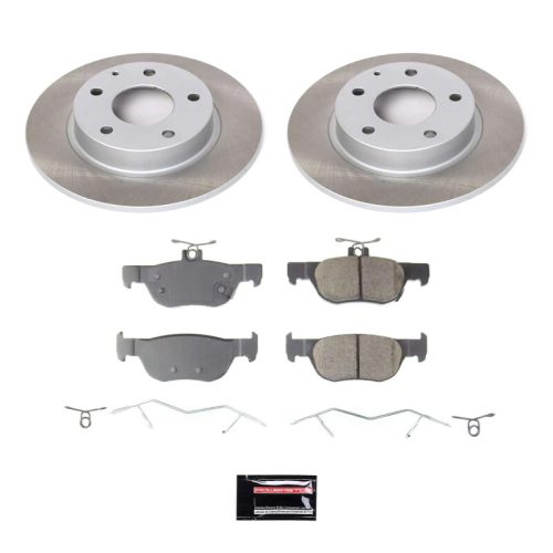 2019-2021 Mazda 3 & 2020 Mazda CX-30 Rear Semi-Coated Rotor Brake Assembly - Heavy-Duty Fleet Replacement