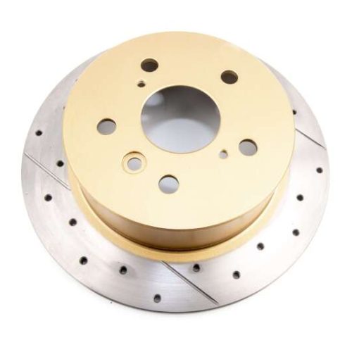 DBA Street Series Cross Drilled and Slotted Front Rotor for Lexus ES and Toyota Camry 2010-2012 - Premium Replacement - Image 6