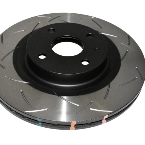 DBA 4000 Series T3 Slotted Brake Rotor for Mazda MX-5 Miata '17-'18 and Fiat 124 Spider '18 - Premium Replacement