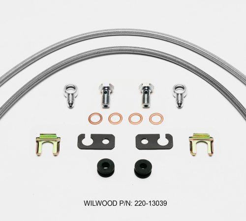 220-13039 Wilwood Flexline Kit Rear for 2013 Ford Focus Drop-in