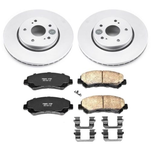 2010-2012 Suzuki Kizashi Front Z17 Evolution Geomet Coated Brake Kit - Premium Replacement