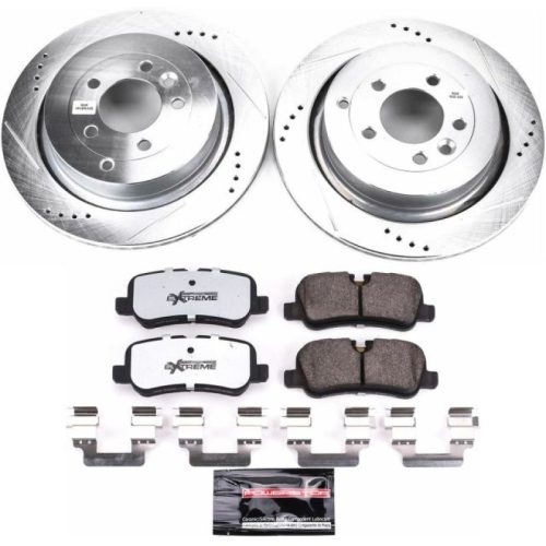 2010-2014 Land Rover LR4 Rear PowerStop Z36 Truck & Tow Brake Kit - Premium Heavy-Duty Replacement