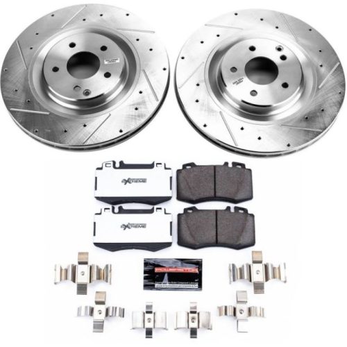 2002-2006 Mercedes-Benz C-Class C32 AMG & C55 AMG Front Z26 Street Warrior Brake Upgrade Kit - Premium Replacement