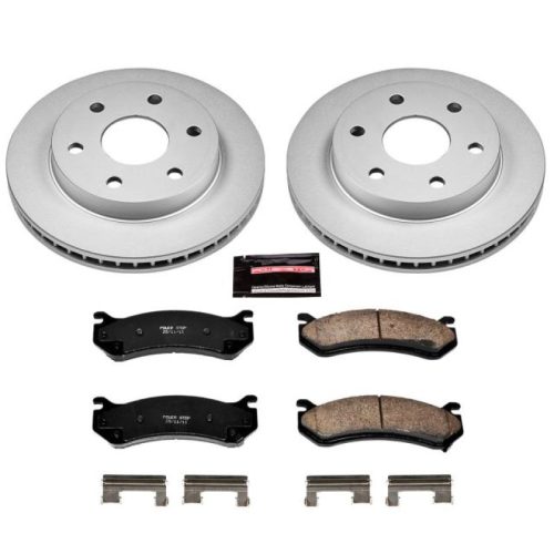 2006 GMC Yukon XL 1500 / Chevrolet Suburban 1500 / Avalanche 1500 Heavy-Duty Brake Rotor and Ceramic Pad Assembly - Premium Replacement