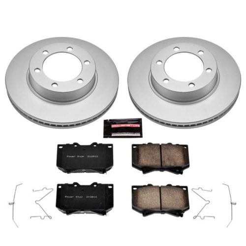 2000-2002 Toyota Tundra & Sequoia Heavy-Duty Brake Rotor and Ceramic Pad Assembly - Premium Replacement