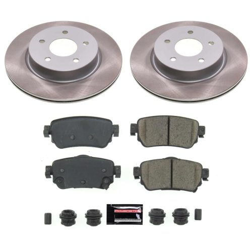 2018-2020 Nissan Rogue and Rogue Sport Rear Semi-Coated Rotor Brake Assembly - Premium Replacement