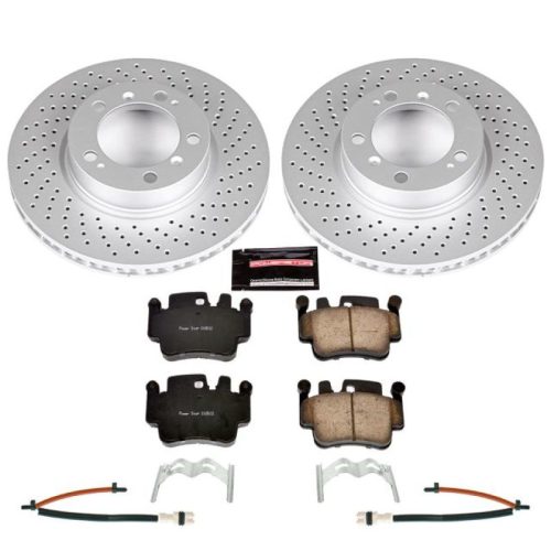 2000-2004 Porsche Boxster & 1999-2000 Porsche 911 Front Z23 Evolution Sport Coated Brake Kit - Premium Replacement
