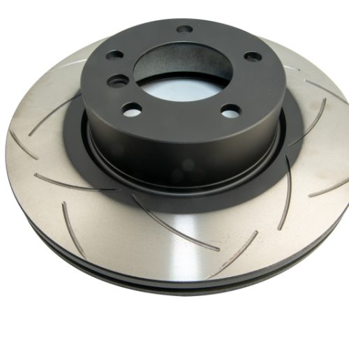 DBA Street Series T2 Slotted Front Rotor for BMW 328i '10-'15 - Premium Replacement