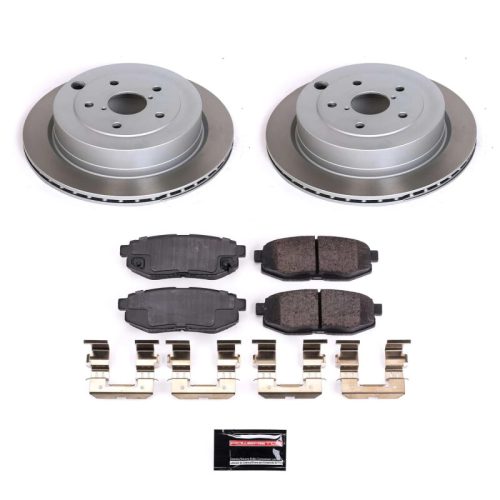 2006-2010 Subaru B9 Tribeca Rear Heavy-Duty Semi-Coated Rotor Brake Assembly - Premium Replacement
