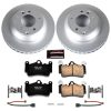 2004-2010 Volkswagen Touareg Rear Z23 Evolution Sport Coated Brake Kit - Heavy-Duty Replacement for European Vehicles