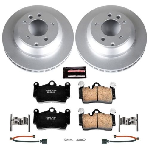 2004-2010 Volkswagen Touareg Rear Z23 Evolution Sport Coated Brake Kit - Heavy-Duty Replacement for European Vehicles