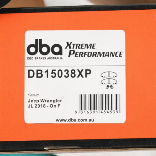 DBA XP Series Heavy-Duty Front Brake Pads for Jeep Wrangler JL 2018-22 and Chrysler Town & Country 2013 - Premium Replacement - Image 7