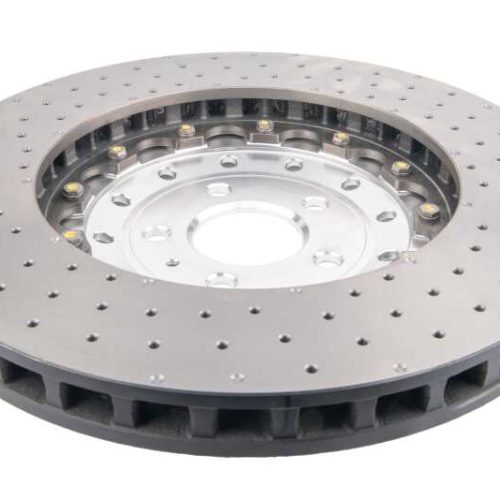DBA 5000 Series Drilled and Slotted Rotor for Audi RS7 2017-2018 Front - Premium Replacement - Image 2