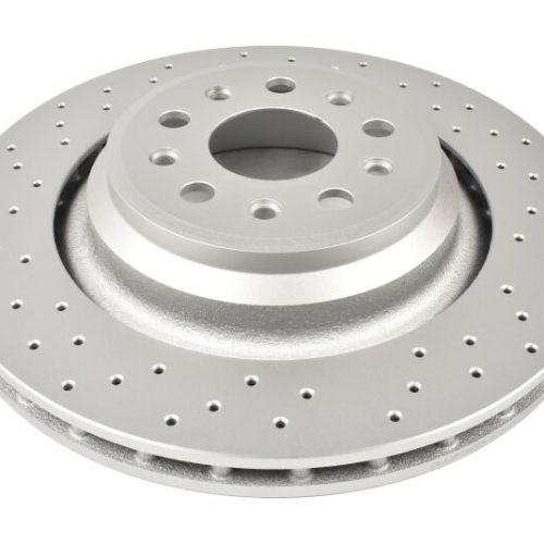 DBA Street Series OE Drilled Rear Brake Rotor for Maserati Ghibli '14-'18 - Premium Replacement - Image 2
