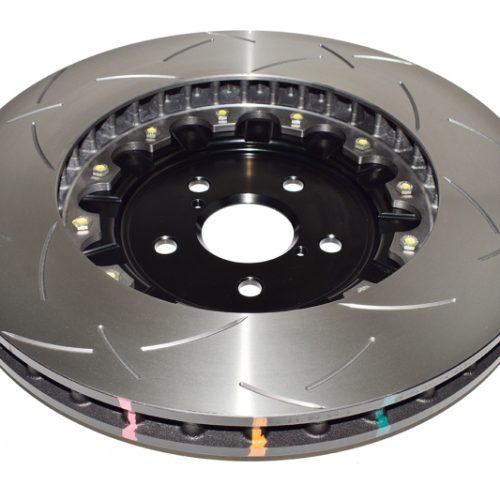 DBA 5000 Series Slotted Rotor Front 2016-20 Lexus GS F High Performance Brake Disc Assembly - Premium Replacement - Image 2
