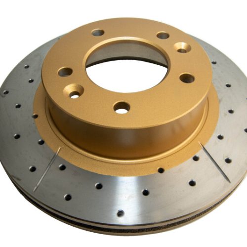 DBA Street Series Cross Drilled and Slotted Rotor 86-92 Mazda RX-7 Front - Premium Replacement - Image 5