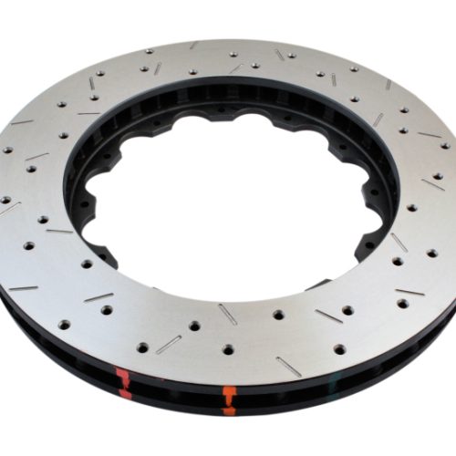 DBA 5000 Series Drilled and Slotted Front Rotor Ring for Holden VZ '05-'06 with AP Racing 6 Piston Calipers - Premium Replacement