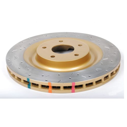 DBA 4000 Series Drilled and Slotted Rotor for Chevrolet Corvette and Cadillac XLR - Heavy-Duty Replacement - Image 2