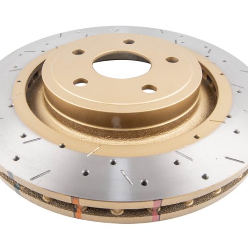 DBA 4000 Series T3 Slotted and Drilled Front Rotor for Jeep Grand Cherokee 2006-10 - Premium Replacement - Image 6