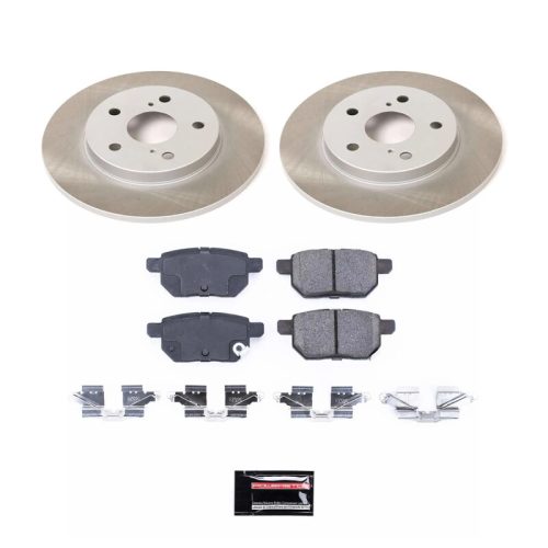 2008-2015 Scion xB and 2009-2010 Toyota Matrix Rear Semi-Coated Rotor Brake Assembly - Heavy-Duty Replacement