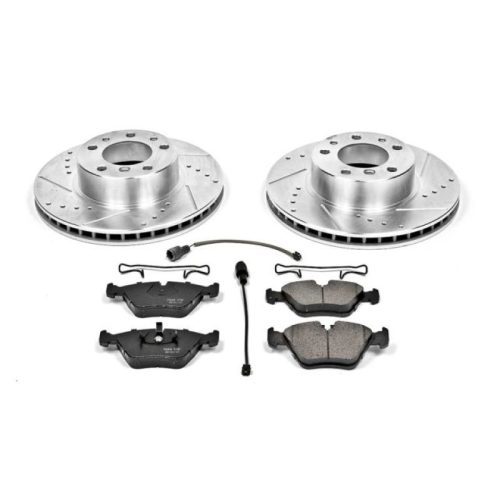 1990-1995 BMW 735iL, 1991-1994 BMW 740i, 1992-1995 BMW 540i Front Z23 Evolution Sport Brake Upgrade Kit - Premium Heavy-Duty Brake Performance