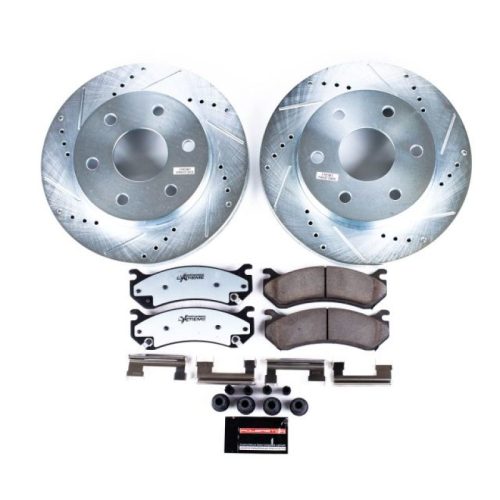 2006 GMC Yukon XL 1500 & Chevrolet Suburban 1500 Heavy-Duty Brake Rotor and Ceramic Brake Pad Upgrade Kit - Premium Replacement