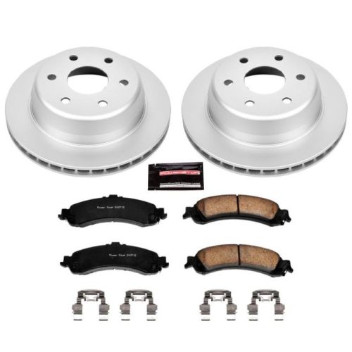 2000-2001 Chevrolet Tahoe, GMC Yukon, Sierra, Silverado Heavy-Duty Brake Rotor and Ceramic Pad Assembly - Premium Replacement