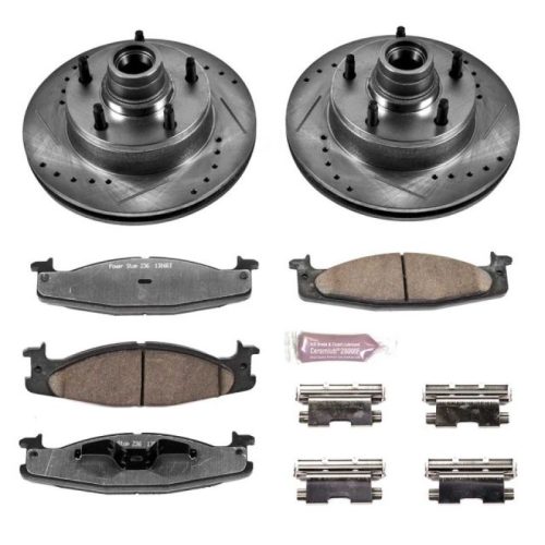 1997-2002 Ford E-150 Econoline Club Wagon Z36 Truck & Tow Brake Upgrade Kit - Premium Heavy-Duty Replacement