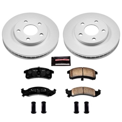 1994-1996 Pontiac Trans Sport, 1994-1996 Oldsmobile Silhouette, 1994-1996 Chevrolet Lumina APV Front Brake Rotors and Ceramic Pads - Premium Replacement