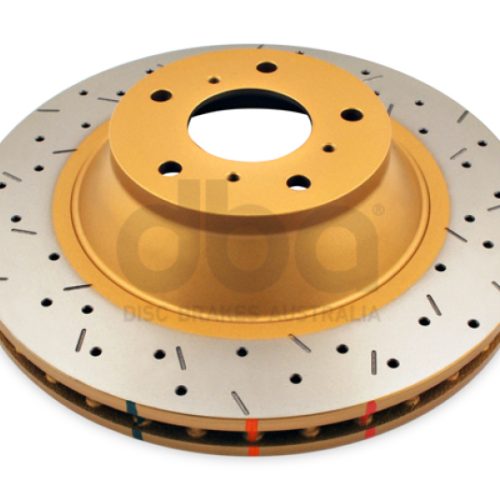 DBA 4000 Series Front Drilled and Slotted Rotor for Holden Commodore and Ute '97-'05 - Premium Replacement - Image 5