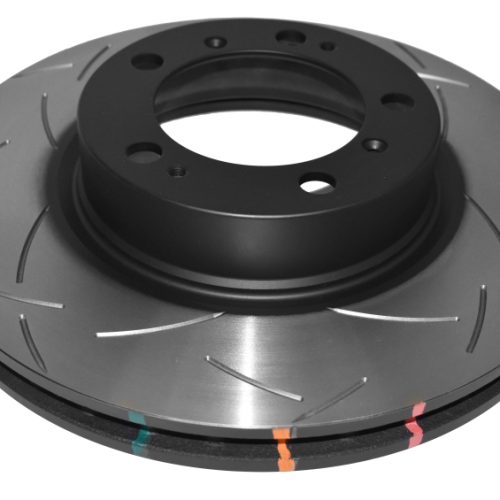 DBA 4000 Series Front Slotted Rotor for Porsche 911 and Boxster 2000-2010 - Premium Replacement - Image 2