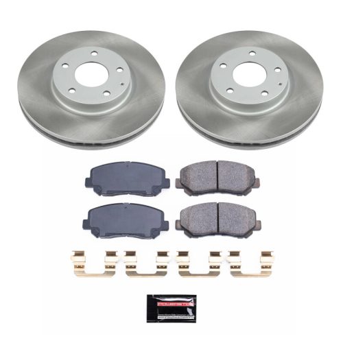 2013-2015 Mazda CX-5 Front Semi-Coated Rotor Brake Assembly - Heavy-Duty Replacement