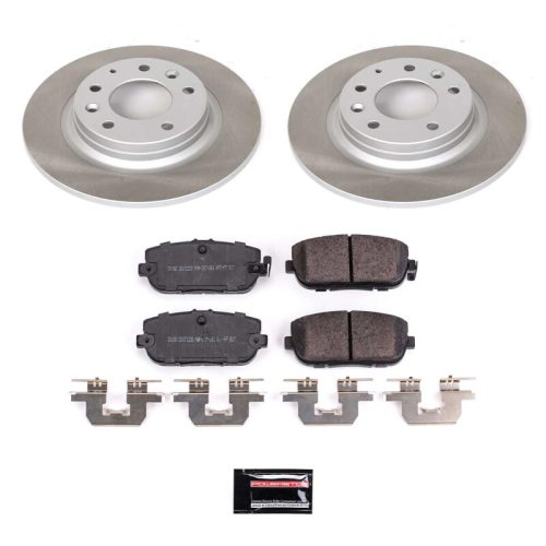 2007-2011 Mazda MX-5 Miata Rear Semi-Coated Rotor Brake Assembly - Premium Replacement