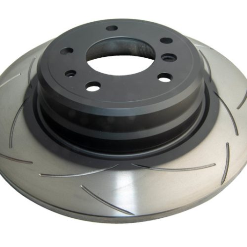 DBA Street Series T2 Slotted Rear Rotor for BMW 740i E38 1999-2001 - Premium Replacement
