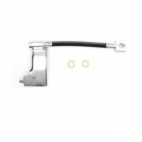 82-86 Ford Mustang DFC Part 350-54126 Rear R Lo/Rear R Brake Hose for Heavy-Duty Fleet Applications Drop-in