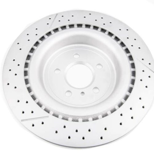 DBA Street Series Cross Drilled Rear Brake Rotor for Mercedes-Benz GLE-Class 2012-19 - Premium Replacement - Image 3