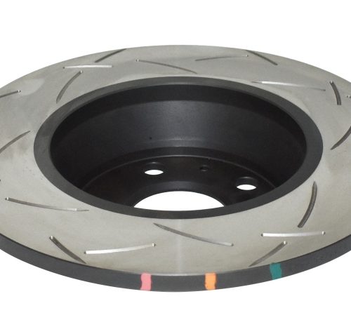 DBA 4000 Series T3 Slotted Rotor Rear 2008-15 Audi TT Quattro Performance Brake Rotor - Premium Replacement - Image 2